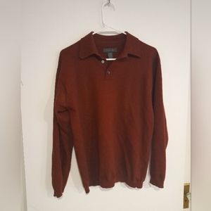 100% MERINO Long-Sleeve Polo